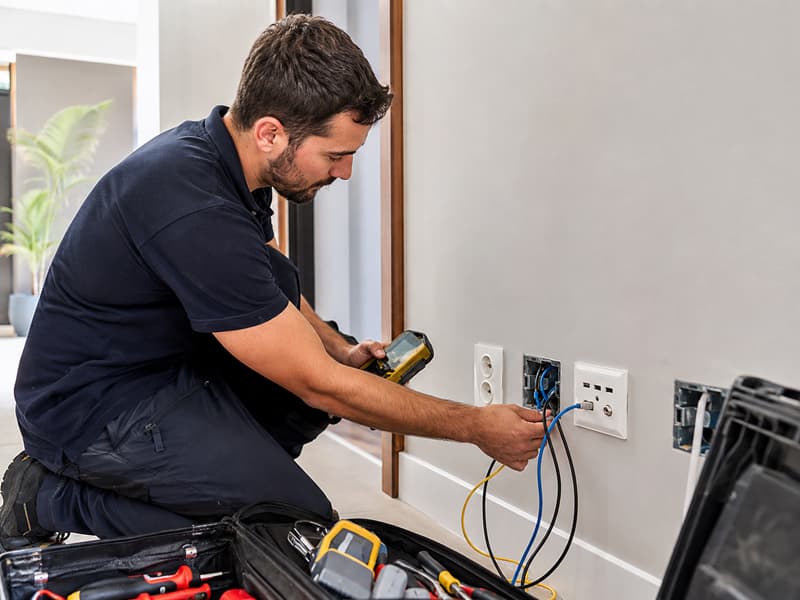 Electricista profesional de Inelmos en Meis